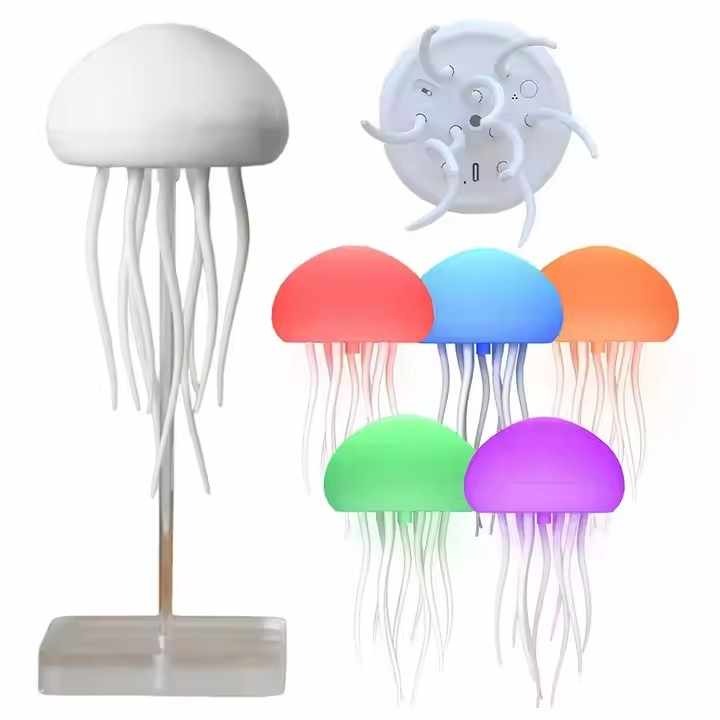 Jellyfish Lamp | Jellyfish LED Night Light | Smart Voice Control