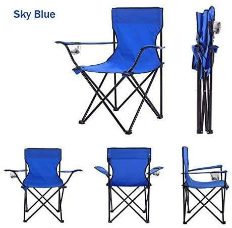 Portable Camping Chair for All Outdoors | With Cup Holder & Carry Bag