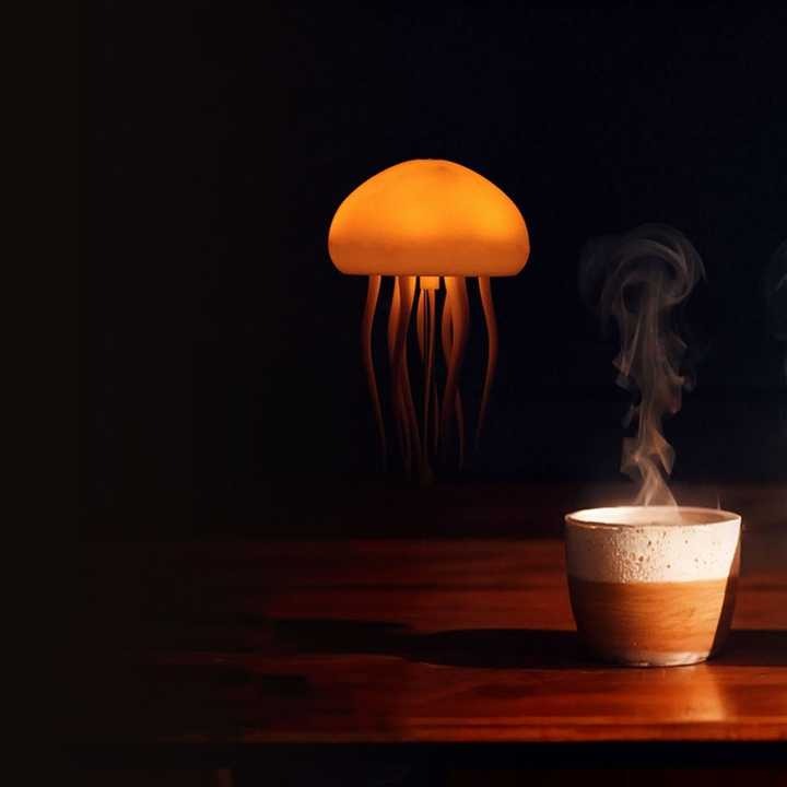 Jellyfish Lamp | Jellyfish LED Night Light | Smart Voice Control
