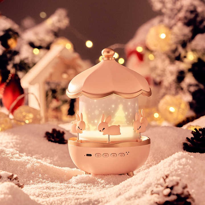 Rabbit Night Light Projector | Rechargeable Bunny Sky Projector