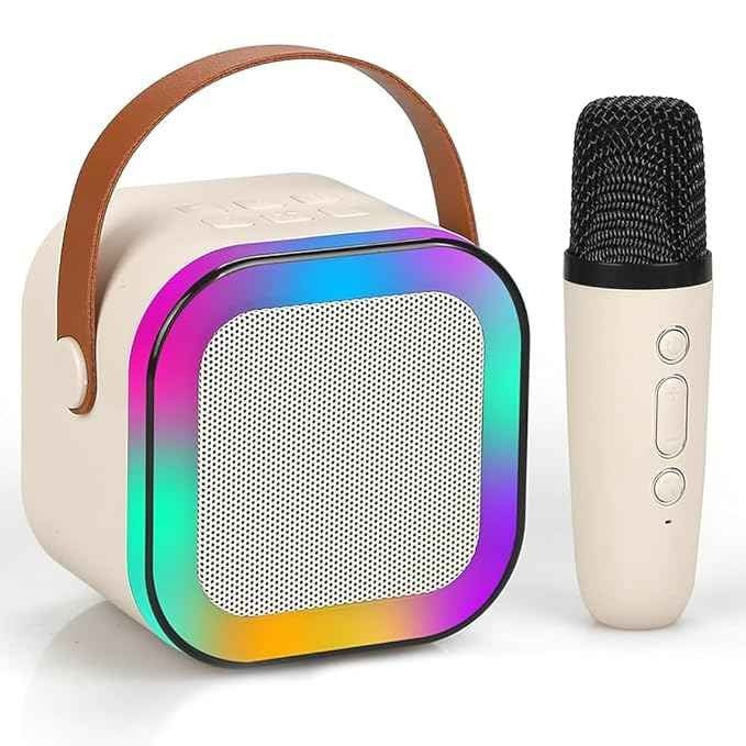 Bluetooth Karaoke Mic Speaker for Kids & Adults