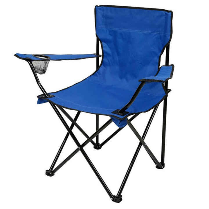 Portable Camping Chair for All Outdoors | With Cup Holder & Carry Bag