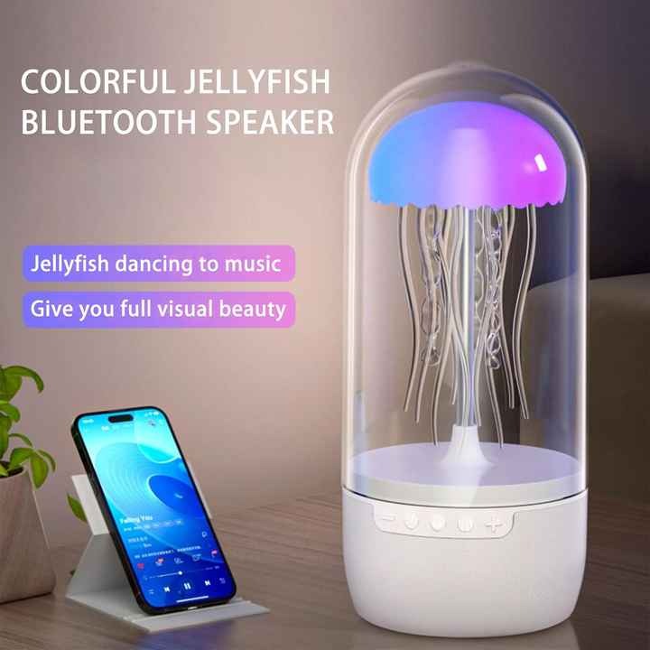 RGB Jellyfish Bluetooth Speaker Lamp
