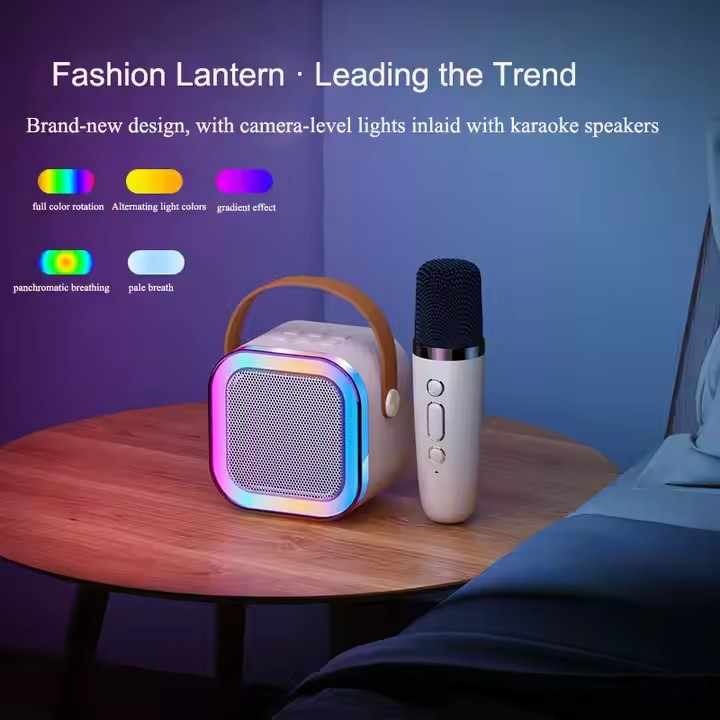 Bluetooth Karaoke Mic Speaker for Kids & Adults