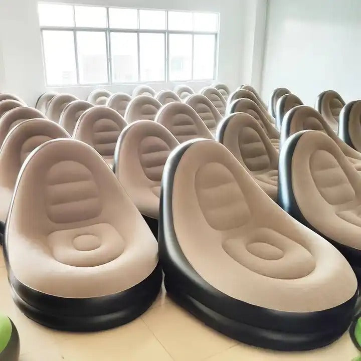 Inflatable Air Sofa Set Foldable Sofa for Camping, Beach, Home & Backyard