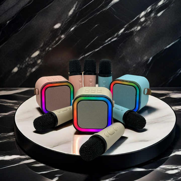 Bluetooth Karaoke Mic Speaker for Kids & Adults