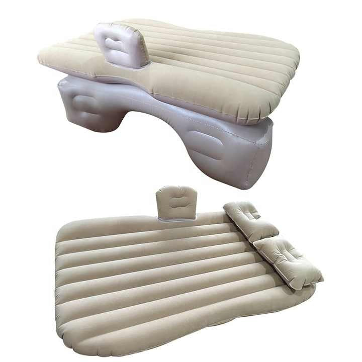 Car Air Bed for Travel & Camping | Inflatable Mattress with Pump & Pillows