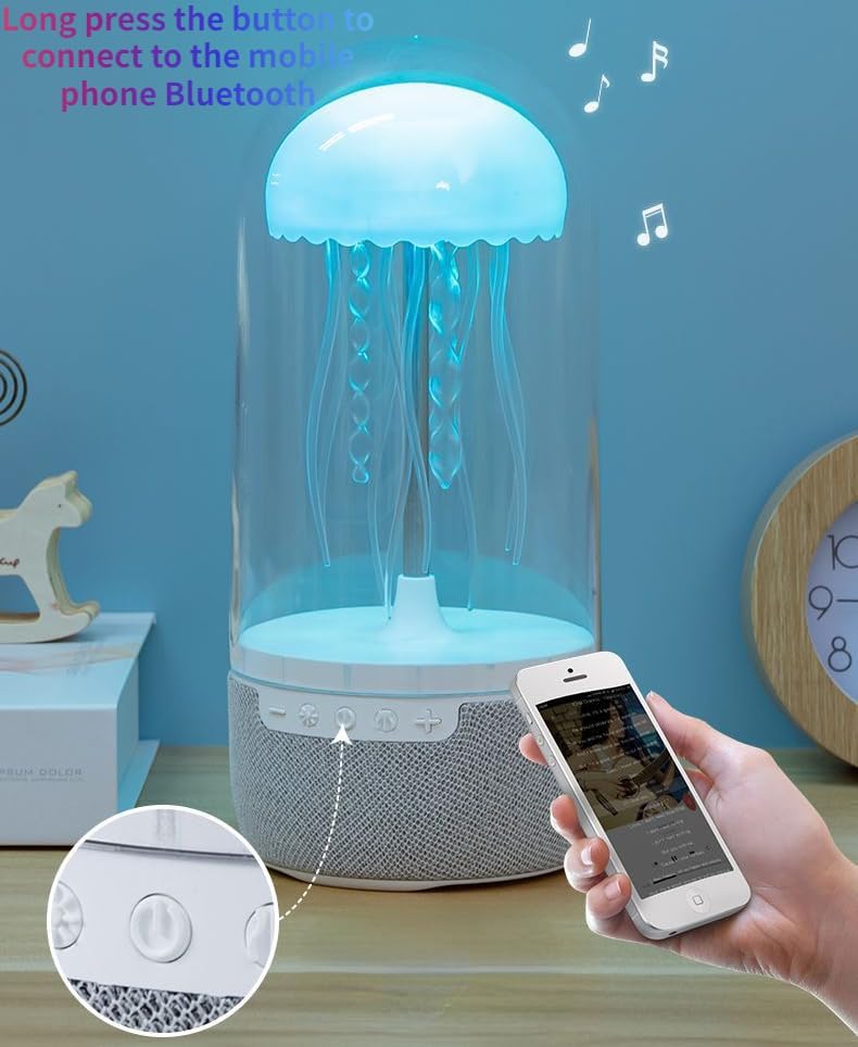 RGB Jellyfish Bluetooth Speaker Lamp