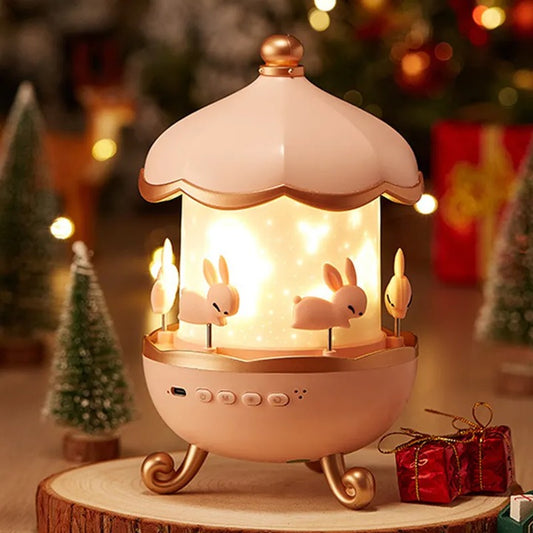 Rabbit Night Light Projector | Rechargeable Bunny Sky Projector