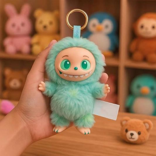CutieBubu Soft Toy | Mini Cartoon Collectible Keychain | Mini Plush Keychain Doll