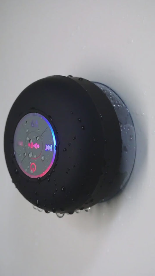 Waterproof LED Bluetooth Shower Speaker