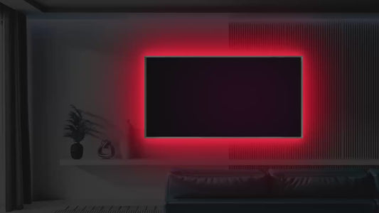 RGB LED Strip Light for TV Backlight | 5M LED Mood Lights with Remote Control